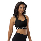 Longline sports bra