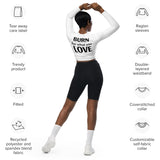 BFH long-sleeve crop top