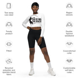 BFH long-sleeve crop top