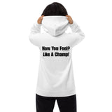 Unisex fleece hoodie